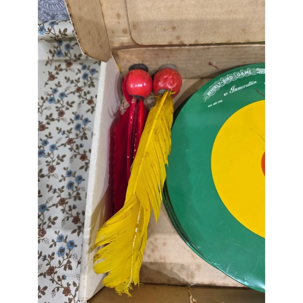 Vintage Whirly Bird Game The Original Innovation Toss Dart Game‎ 100% Safety